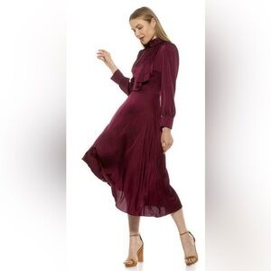 NWOT Alexia Admor Long Sleeve Vintage Styled Dress